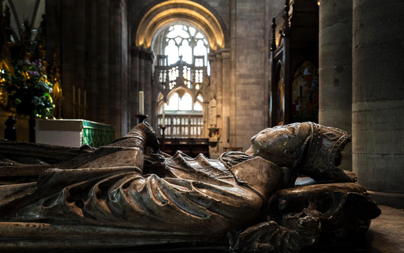 1. Soaring spires, Head to… Salisbury, Wiltshire, 2. A gargantuan nave, Head to… Liverpool, Merseyside, 3. Stunning stained glass, Head to… Canterbury, Kent, 4. Cracking cloisters, Head to… Norwich, Norfolk, 5. A cool crypt, Head to… Ripon, North Yorkshire, 6. Precious relics, Head to… Hereford, Herefordshire, 7. Pilgrim appeal, Head to… St Davids, Pembrokeshire, 8. Quirky features, Head to… Lincoln, Lincolnshire, 9. A first-class choir, Head to… Westminster, London, 10. High design, Head to… Clifton, Bristol