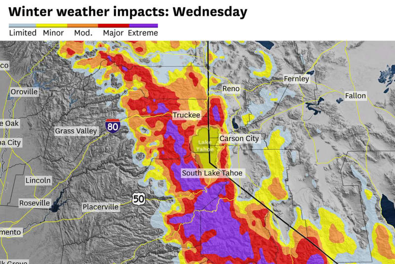 Northern California windstorm and tornado chance, Southern California rainstorm and flooding, Sierra snowstorm, Related Reading, Subscribe