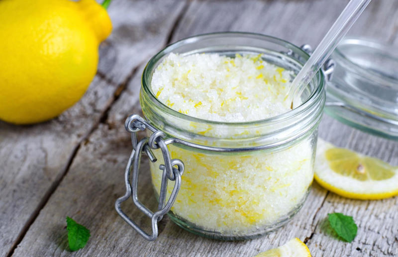 Lemon salt scrub Get crafty and make these gorgeous holiday gifts, Mini cactus planters, Decorative snowman sticks, Festive nut vases, Poinsettia planters, Vintage-style bird feeder, Scandi Christmas trees, Woodland jar terrariums, Scented room sprays, Lemon salt scrub, Say it with words
