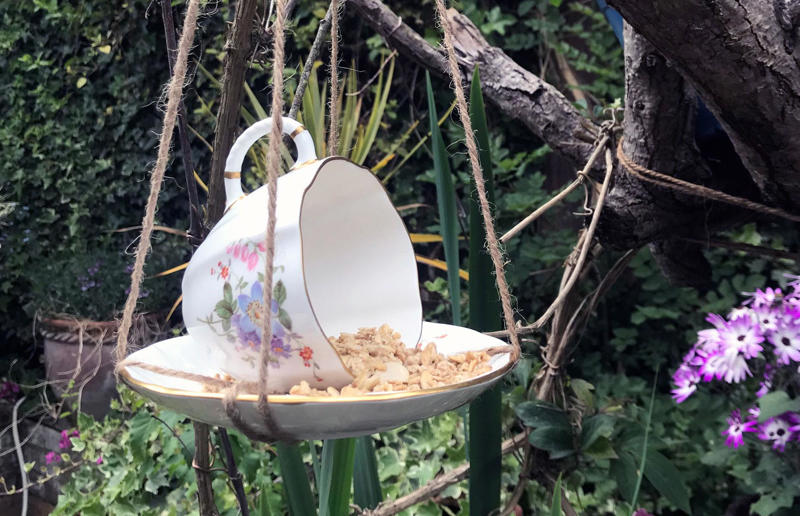Vintage-style bird feeder Get crafty and make these gorgeous holiday gifts, Mini cactus planters, Decorative snowman sticks, Festive nut vases, Poinsettia planters, Vintage-style bird feeder, Scandi Christmas trees, Woodland jar terrariums, Scented room sprays, Lemon salt scrub, Say it with words