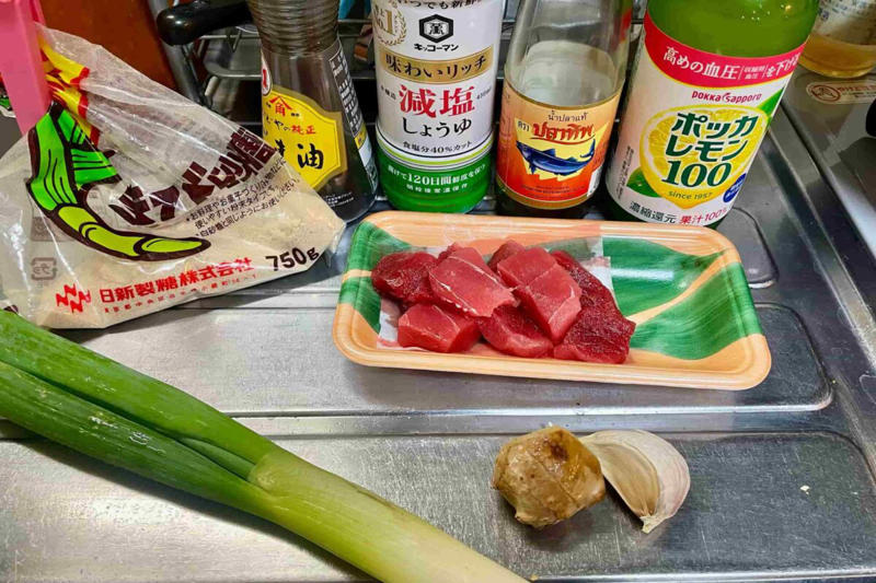 ■「タイ風マグロのポキ」の材料, ■さっと和えるだけでアジアンテイストに, ■タイの風香るお刺身, ■晩酌で食べたい「タイ風マグロのポキ」