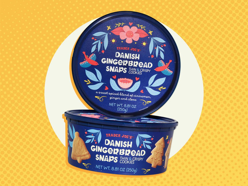 Danish Gingerbread Snaps, Break Apart Reindeer, Peppermint Brookie, Gingerbread Ice Cream Sandwiches, Pasta Festiva Cheese & Pesto Ravioli