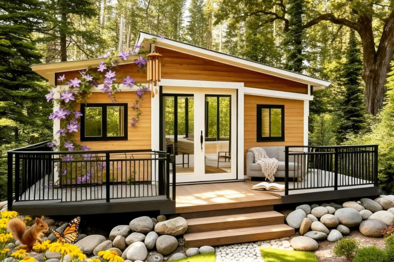 KuanXiii DIY Tiny House Foldable Modular Cabin Kit, Generic Prefab Container House, Generic Triangular Modular Frame Cabin Kit, Jianfei Lin Customizable Prefab Tiny Mobile Home, HuiMM Expandable Container House, Generic Portable Prefab Tiny Home