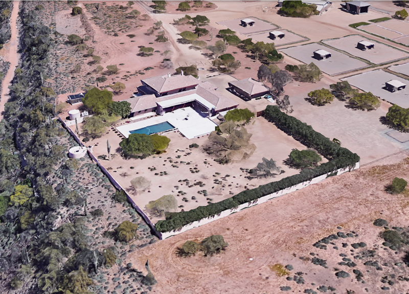 A WWII Pilot Training Base in Texas, Launching Into Showbiz in New York , A Horse Ranch in Cave Creek, Arizona, A Longtime Retreat in Malibu, California