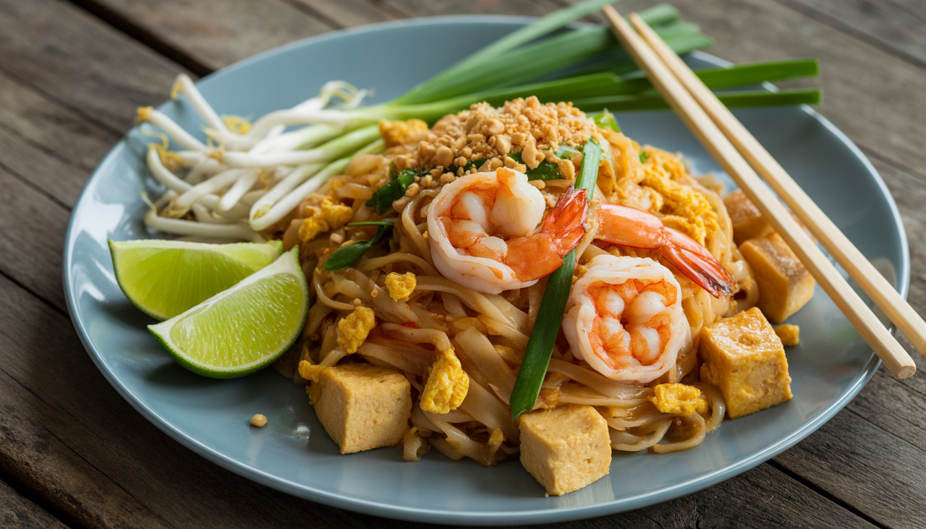 1. Pad Thaï - Thailand, 2. Tacos al Pastor - Mexico, 3. Royal Couscous - Morocco, 4. Neapolitan pizza - Italy, 5. Putin - Quebec, 6. Butter Chicken - India, 7. Bibimbap - South Korea, 8. Bouillabaisse - France, 9. Lamb tagine - Morocco, 10. Sushi - Japan, 11. Chili con carne - United States/Mexico, 12. Paella - Spain, 13. Goulash - Hungary, 14. Falafel - Middle East, 15. Fish and Chips - United Kingdom