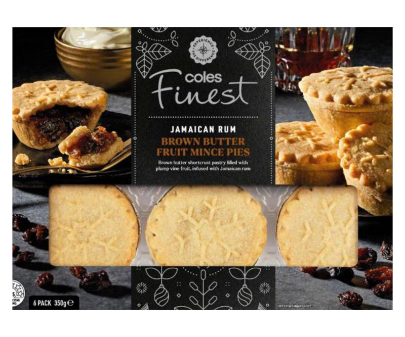 Aldi brandy crumble fruit mince tarts, Aldi Jamaican rum deluxe fruit mince tarts, Aldi apple crumble fruit mince tarts, Woolworths Davidson plum and gin fruit mince tarts, Coles brown butter and Jamaican rum fruit mince pie, Coles Christmas fruit mince pie, Woolworths mixed berry mince pies, Woolworths fruit mince pies with apple brandy, Aldi fruit mince pies, IGA Yarrows plum and gin tarts, .50, Woolworths fruit mince pies