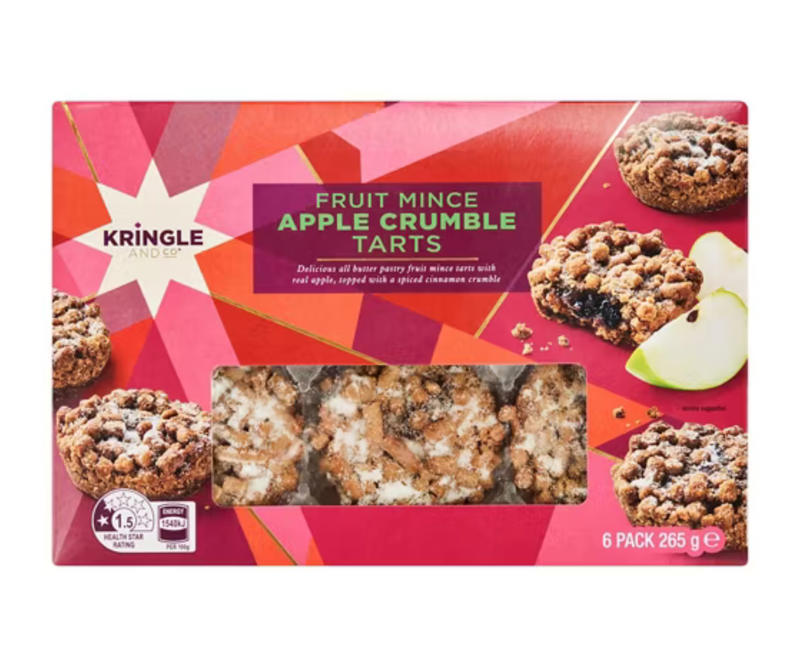 Aldi brandy crumble fruit mince tarts, Aldi Jamaican rum deluxe fruit mince tarts, Aldi apple crumble fruit mince tarts, Woolworths Davidson plum and gin fruit mince tarts, Coles brown butter and Jamaican rum fruit mince pie, Coles Christmas fruit mince pie, Woolworths mixed berry mince pies, Woolworths fruit mince pies with apple brandy, Aldi fruit mince pies, IGA Yarrows plum and gin tarts, .50, Woolworths fruit mince pies