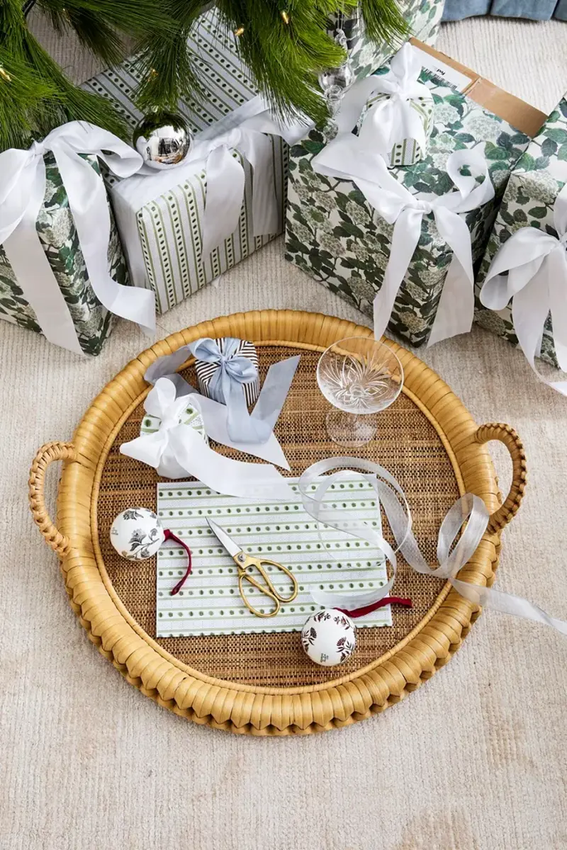 1. Wrapping paper, 3. Ribbons, 4. Gift boxes, 5. Keep it simple