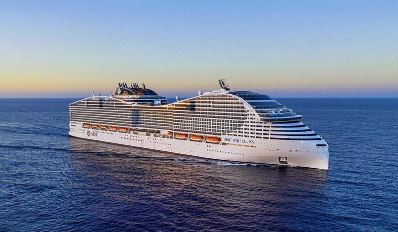 Norwegian Luna, Disney Adventure, Four Seasons I, Legend of the Seas, Explora III, MSC World Asia, Regent Seven Seas Prestige