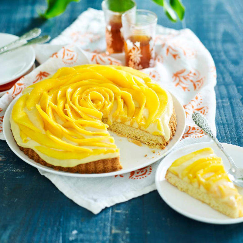 Sweet morning tea ideas, Raspberry muffins , Maggie Beer’s passionfruit curd sponge cake , Julie Goodwin’s condensed milk slice , Date and oat slice , Lemon blueberry loaf cake with mascarpone icing , Julie Goodwin’s gluten free banana cake , Air fryer lemon cheesecake , The best Anzac biscuits recipe of all time , Apple carrot cake , Orange and blueberry syrup cake , Vanilla slice , No bake lemon slice , Julie Goodwin’s coffee cake with walnuts , Simple apple loaf cake , No-bake Mars Bar slice , Brown butter loaf cake , Easy banana muffins with pecans , Our best ever lemon tart , Chocolate, hazelnut and coffee scrolls , Apple tea cake , Mixed berry muffins , Rocky road , Banana bread with passionfruit icing , Apple berry crumble slice , Vanilla cinnamon shortbread , Florentine slice , Sour cherry custard tart , Raspberry and vanilla crumble slice , Rustic mini custard tarts , Orange and poppy seed friands , Roasted hazelnut brownies , Apple and pear tarte tatin , Cherry syrup cake , Our baking traditions