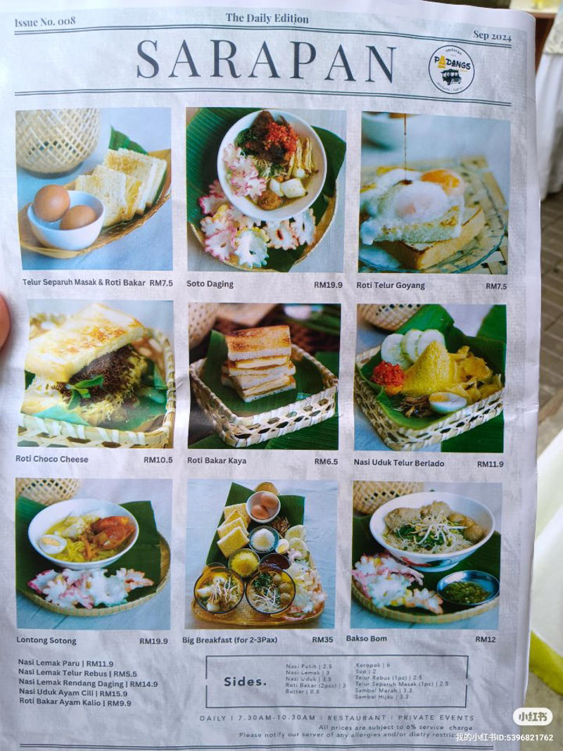 1. Kedai Makan Kawan, Sungai Buloh, 2. 333 Kopitiam, Batang Kali, 3. Mak Jah Corner, Ampang Jaya, 4. Padangs On Wheels, Chow Kit, 5. Roti Leleh Batu Arang, Rawang