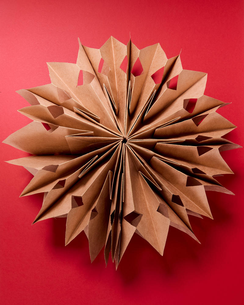 Paper Bag Stars, Paper Fan Garland, Christmas Village, Pasta garlands, Coffee filter blooms, Christmas Trees & Santa Hats