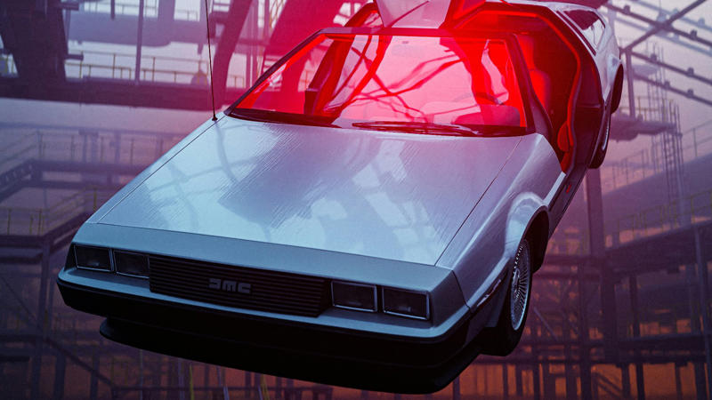 The DeLorean, A Phone Booth, Pimp-Mobile, Toyota Prius, Forwards Time Machine