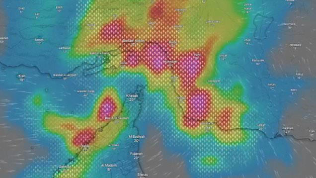 What is the weather forecast for Dubai?