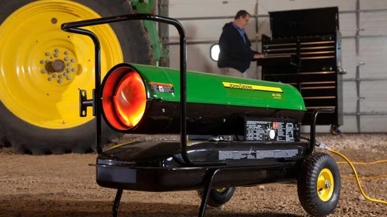 Keep your home or jobsite warm with heavy-duty heaters