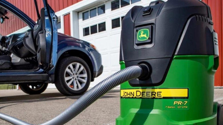 Clean up workshop messes with wet/dry vacuums