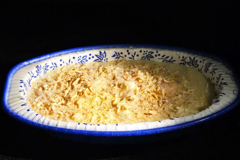 ■「グラタンdeクリームパスタ」の材料, ■パスタとほうれん草を茹でる, ■グラタンとパスタを混ぜる, ■まさに“クリームパスタ”！