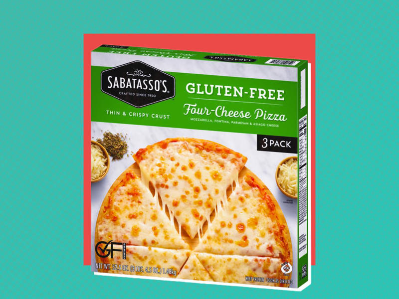 Kirkland Signature Wild Alaskan Sockeye Salmon, Real Good Lightly Breaded Chicken Breast Strips, Uncrustables, Pasta Primo Spinach and Mozzarella Ravioli, Clovis Farms Organic Super Smoothie Morning Blend, Amylu Chicken, Sabatasso’s Gluten-Free Four-Cheese Pizza