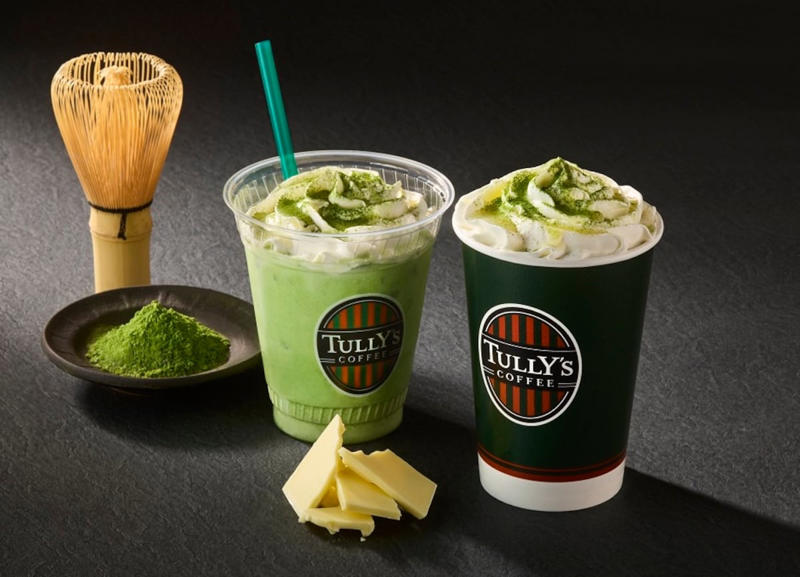 スターバックスコーヒー, 「玉露抹茶 フラペチーノ」, 「玉露抹茶ラテ」（Hot）, 「抹茶ホワイトモカ」（HOT/ICED）, 「もちmochi抹茶 ミルクティー」 （ICED/M）, 「もちmochi抹茶 ほっとミルクティー」（HOT/S）, 「宇治抹茶ラテフロート」, 「石臼挽き 宇治抹茶 ショコリキサー」 