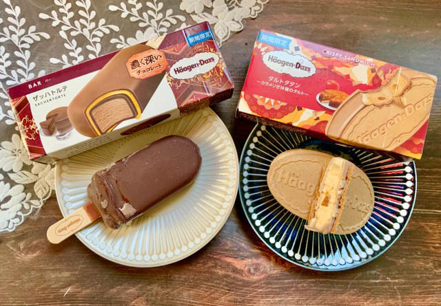 【パリパリチョコが美味しすぎ！】, 【日本の味をハーゲンダッツで♡】, 【本当に天使と悪魔に誘われました】, 【ケーキがそのままアイスに!?】, 【定番フレーバーにも新しい仲間が♪】, 【見かけたら即ゲットすべし】