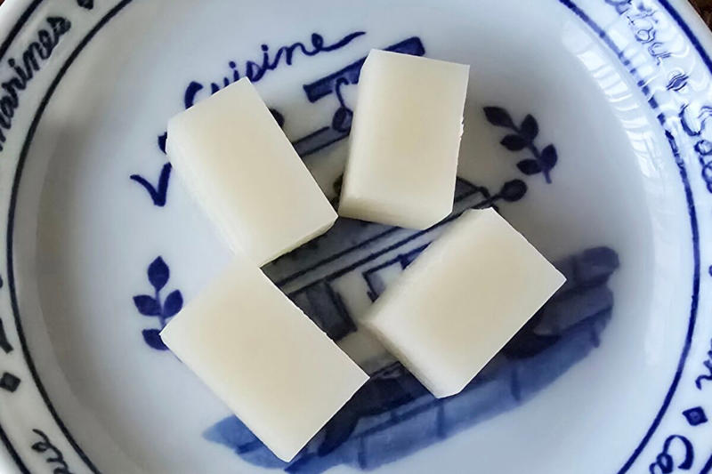 ■「あべかわもち～コーンクリーム仕立て～」の材料, ■餅はレンチンで約2分, ■カップスープの素をまぶす, ■お菓子感覚で楽しめるお餅アレンジ