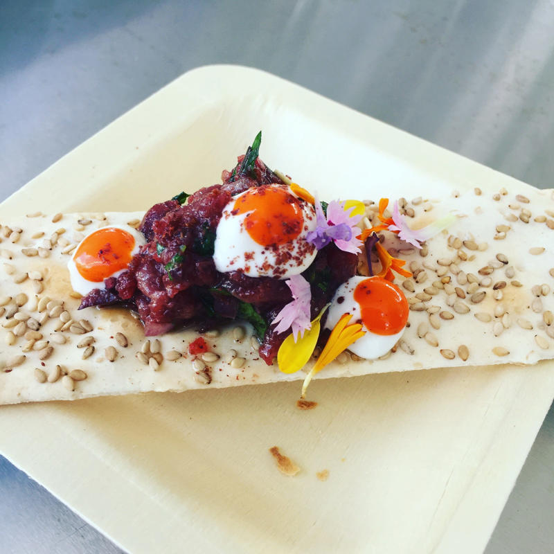 Accolades and acclaim surround The Fat Lamb , Lamb still leads the menu at The Fat Lamb, What the chef recommends at The Fat Lamb, Vegetarian dishes to try at The Fat Lamb, What's next for chef McGarity, including a new restaurant, The Fat Lamb