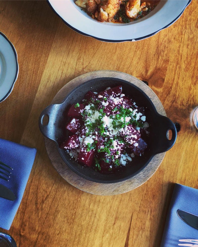 Accolades and acclaim surround The Fat Lamb , Lamb still leads the menu at The Fat Lamb, What the chef recommends at The Fat Lamb, Vegetarian dishes to try at The Fat Lamb, What's next for chef McGarity, including a new restaurant, The Fat Lamb