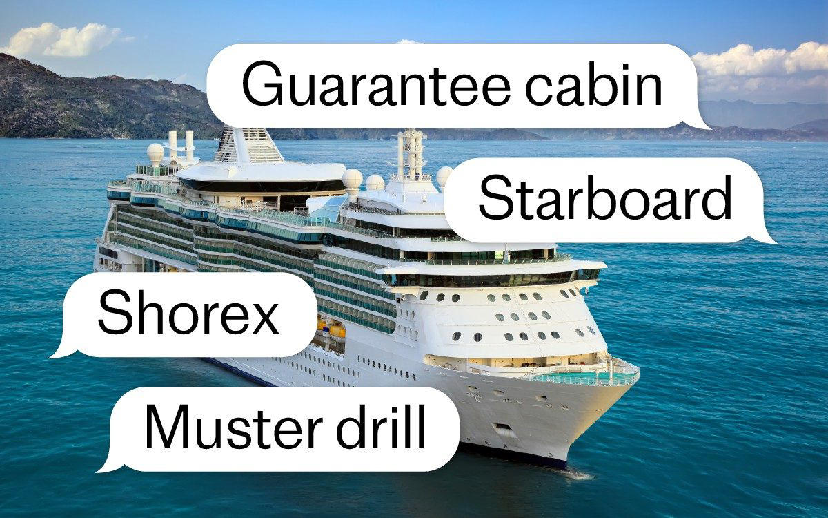 Embarkation: A state of organised chaos, Guarantee cabin: A roll of the dice, Muster drill: Your first lesson in ship speak, Shorex and tender ports: Leaving the ship, Sea day: 24 hours of sanctioned idleness, All-inclusive: Always check the small print, Formal night: Dress to impress, Disembarkation: The final call, About our expert, Murray Garrard