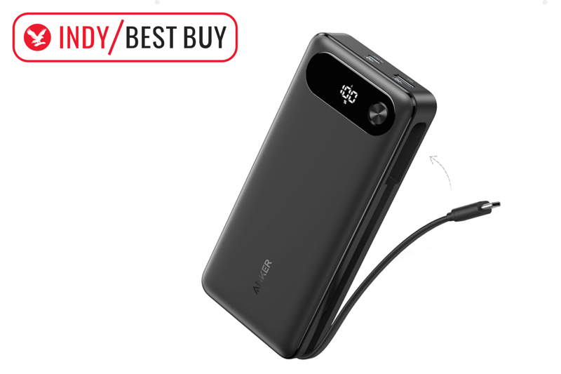 The best power banks for 2026 are:, How I tested , Anker A1383 power bank, 20,000mAh, Iniu P41-E2 power bank, 10,000mAh, Iniu pocket rocket P50 power bank, 10,000mAh, Anker MagGo power bank for Apple Watch, 10,000mAh, Iniu BI-B62 power bank, 20,000mAh, Anker A1695 laptop power bank, 25,000mAh, Cuktech 15 ultra power bank, 20,000mAh, Your questions on power banks answered, What are the best power banks? , How were the best power banks tested, Can you take a power bank on a flight?, Should I buy a 20,000mAh or a 10,000mAh power bank?,  What is the best size power bank for travel?, How many watts do I need for fast charging?, Why you can trust IndyBest reviews