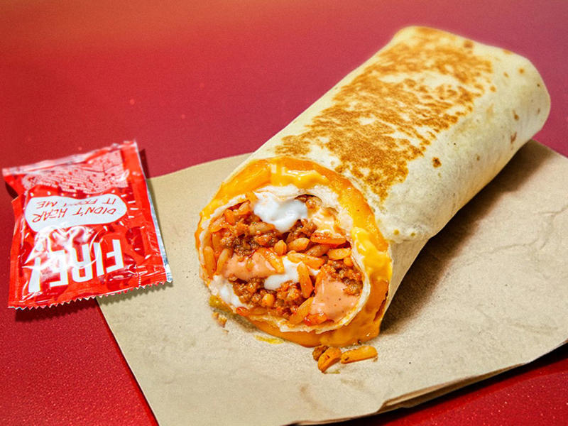 Arby’s Peach Cobbler Roll, Burger King's Ultimate Steakhouse Whopper and Cinnamon Apple Pie , Little Caesars Detroit Slices-N-Stix, Sonic’s All-American Smash Burgers, Taco Bell Volcano Quesarito