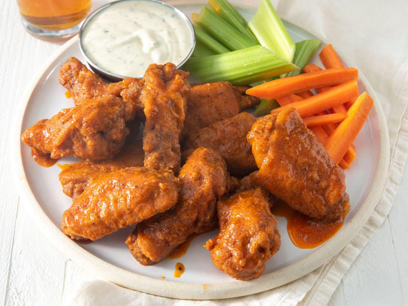 Restaurant-Style Buffalo Chicken Wings, Hot Spinach Artichoke Dip, Buffalo Chicken Dip, Sheet Pan Nachos, Easy Baked Chicken Tenders, Sausage Balls, Restaurant-Style Chicken Nachos, Best Football Dip Ever, Alabama Fire Crackers, Pepperoni Pigs in a Blanket, Bacon-Wrapped Smokies, Oven-Fresh Seasoned Potato Wedges, Fried Asparagus Sticks, Fried Mozzarella Puffs, Mouth-Watering Stuffed Mushrooms, Smoked Chicken Hot Wings, Easy Lemon-Pepper Chicken Wings, Great Garlic Knots, Fried Mozzarella Cheese Sticks, Avocado and Black Eyed Pea Salsa, Pesto Sausage Biscuit Bites, Queso (Cheese) Dip, Chickpea Vegetarian Meatballs, Baked Jalapeño Poppers, Pizza Pinwheels, Chef John's Party Cheese Puffs, Parmesan Garlic Pizza Rolls, Loaded Baked Potato Skins, Baked Ham and Cheese Sliders, Air Fryer Vegan Buffalo Tofu Bites, Tofu Nuggets with Maple-Mustard Dipping Sauce, Tomato Bruschetta, Jalapeño Popper Cups, Warm Mexican Corn Dip, Seven-Layer Taco Dip, Southern Pimento Cheese, Greek-Inspired Snack Board, D's Famous Salsa, Bacon Jalapeño Popper Puffs, Potato Chips