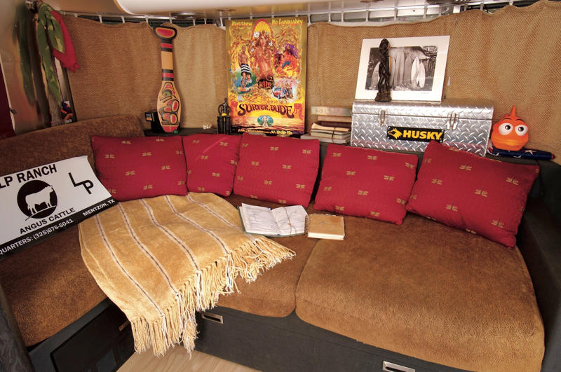 A room at the Chateau Marmont, Cattle ranch, Hollywood Hills compound, Airstream mobile home, Malibu mansion, Home in Austin, Texas, Hawaii house, Austin surf club