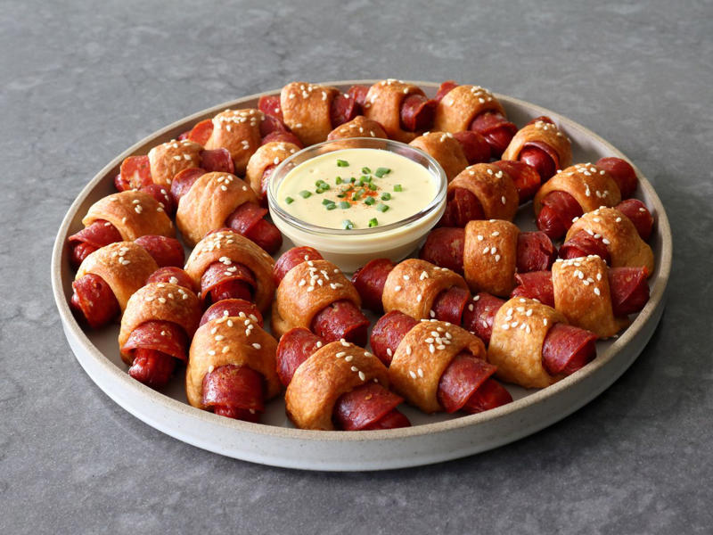 Restaurant-Style Buffalo Chicken Wings, Hot Spinach Artichoke Dip, Buffalo Chicken Dip, Sheet Pan Nachos, Easy Baked Chicken Tenders, Sausage Balls, Restaurant-Style Chicken Nachos, Best Football Dip Ever, Alabama Fire Crackers, Pepperoni Pigs in a Blanket, Bacon-Wrapped Smokies, Oven-Fresh Seasoned Potato Wedges, Fried Asparagus Sticks, Fried Mozzarella Puffs, Mouth-Watering Stuffed Mushrooms, Smoked Chicken Hot Wings, Easy Lemon-Pepper Chicken Wings, Great Garlic Knots, Fried Mozzarella Cheese Sticks, Avocado and Black Eyed Pea Salsa, Pesto Sausage Biscuit Bites, Queso (Cheese) Dip, Chickpea Vegetarian Meatballs, Baked Jalapeño Poppers, Pizza Pinwheels, Chef John's Party Cheese Puffs, Parmesan Garlic Pizza Rolls, Loaded Baked Potato Skins, Baked Ham and Cheese Sliders, Air Fryer Vegan Buffalo Tofu Bites, Tofu Nuggets with Maple-Mustard Dipping Sauce, Tomato Bruschetta, Jalapeño Popper Cups, Warm Mexican Corn Dip, Seven-Layer Taco Dip, Southern Pimento Cheese, Greek-Inspired Snack Board, D's Famous Salsa, Bacon Jalapeño Popper Puffs, Potato Chips
