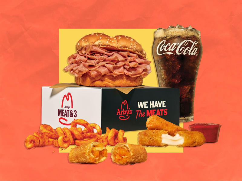 Arby’s Peach Cobbler Roll, Burger King's Ultimate Steakhouse Whopper and Cinnamon Apple Pie , Little Caesars Detroit Slices-N-Stix, Sonic’s All-American Smash Burgers, Taco Bell Volcano Quesarito