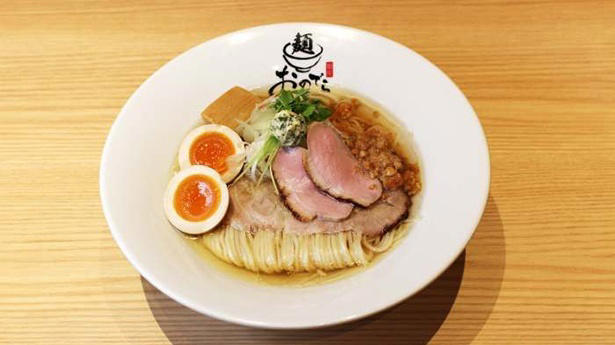 東銀座店でしか味わえない「塩」「旨辛」「和え玉」など限定メニューが続々登場！, 醤油(しょうゆ)ラーメン, 「麺 銀座おのでら 東銀座店」について, 「麺 銀座おのでら 本店」について