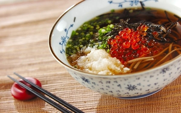 香ばしネギの鶏南蛮そば, 温かい！ きのこたっぷりかけそば, たっぷり野菜の年越しそば, 鶏肉とゴボウのあったかつけそば, いろいろ薬味そば, 年越しはらこそば, 瓦そば風年越しそば
