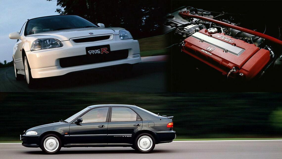 90年代を席巻したホットハッチというジャンル, ホットハッチとボーイズレーサー, 5代目EGシビック（1991年～1995年）, 6代目EK型シビック（1995年～2000年）, モータースポーツでも活躍したシビックの姿, 現在まで続く、タイプRの系譜, ホンダのレーシングスピリッツを象徴するシビック