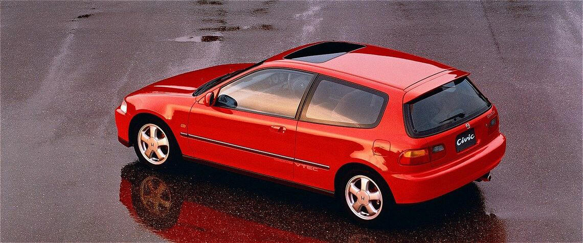90年代を席巻したホットハッチというジャンル, ホットハッチとボーイズレーサー, 5代目EGシビック（1991年～1995年）, 6代目EK型シビック（1995年～2000年）, モータースポーツでも活躍したシビックの姿, 現在まで続く、タイプRの系譜, ホンダのレーシングスピリッツを象徴するシビック