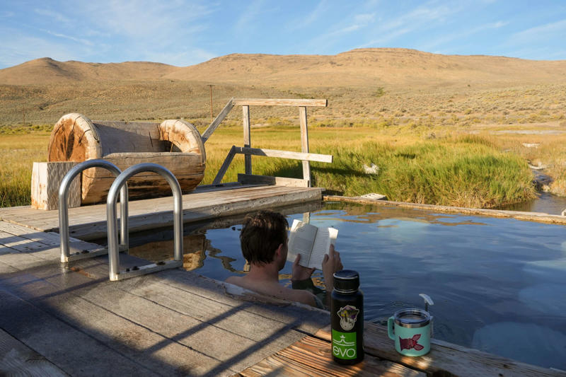 Stay at or visit Alvord Hot Springs, Drive on the playa, Observe the wildlife, Take in the stars