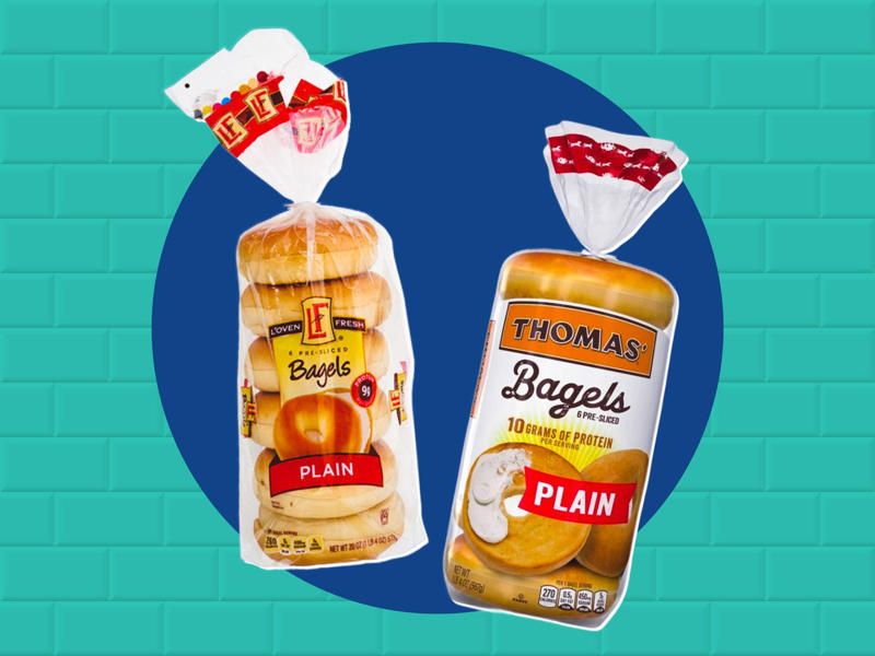 Aldi Copycats That Are Better Than the Original, According to Customers, Burman’s Tomato Ketchup, Benton’s Peanut Butter Filled Cookies, L’oven Pre-Sliced Plain Bagels