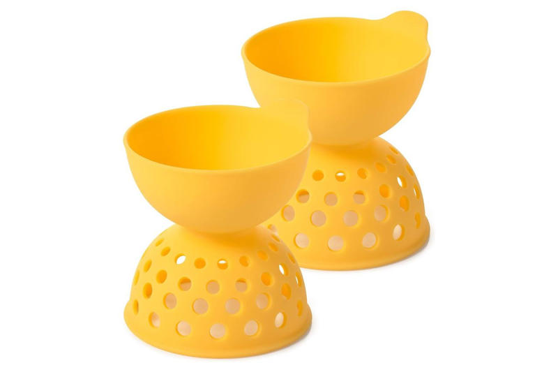 OXO Good Grips 2-Piece Silicone Egg Poaching Set, Shop More Kitchen Tools for Cooking Eggs at Amazon, OXO Good Grips Small Flip and Fold Silicone Omelet Turner, Cotey Egg Rings, Set of 2, KitchenAid Classic Egg Slicer, OXO Good Grips 3-in-1 Egg Separator, Cyx Stainless Steel Egg Beater Whisk