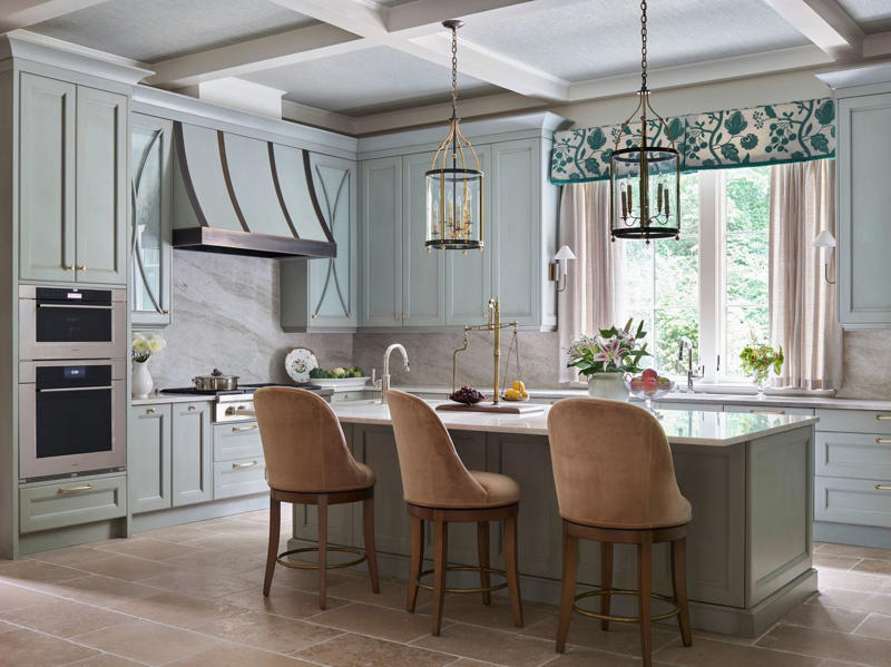 1. Traditional Window Treatment Designs, 2. Cafe Curtains: Hung on Their Own or Paired with Roman Shades, 3. Statement Drapery, 4. Outside Mounted Roman Shades, 5. Bronze Hardware, 6. Natural Woven Shades, 7. Layered Window Treatments