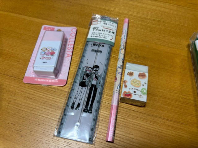 ・事務キチの福袋は予約不可, ・まずはファンシー福袋を開封してみる, ・文房具福袋の中身はどうかしら, ・あの福袋の満足度を実感