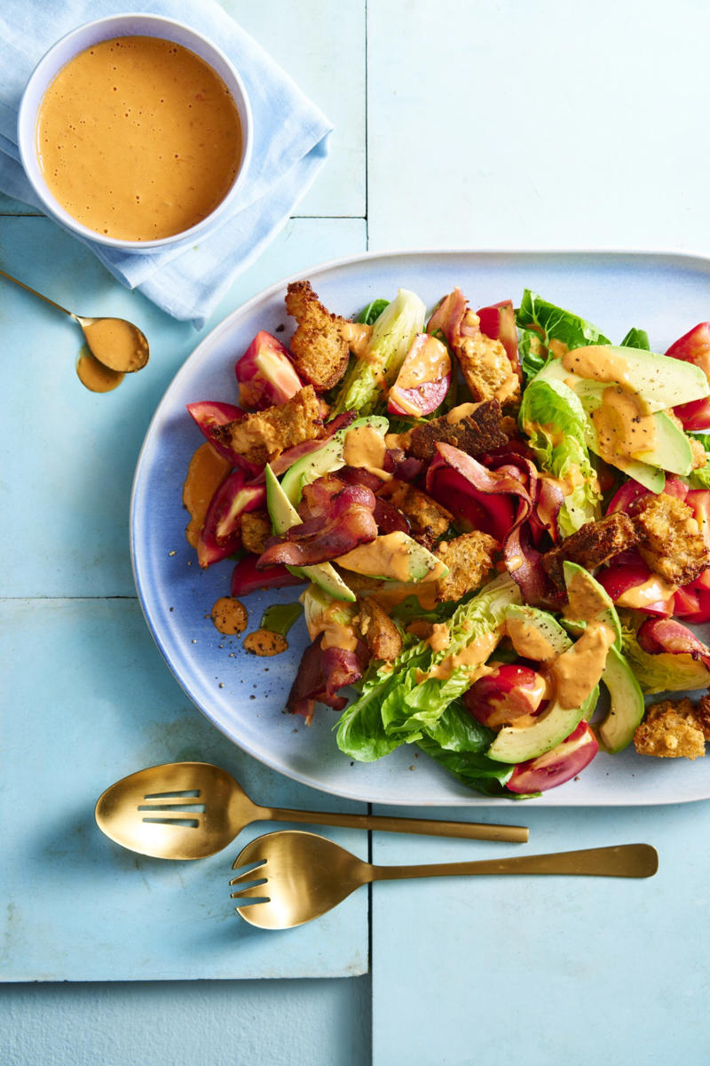 100 healthy dinner recipes your family will love, Eggplant pillows (Cuscini di melanzane) , Ginger fish stir fry , Grilled salmon and cos salad , Kale falafel salad with toasted pine nuts and hummus