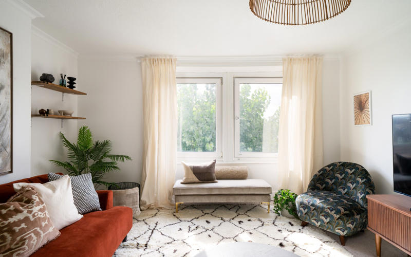 A room to breathe, Essential repairs, The living area, Creating calming bedrooms, The finishing touches, Em Brogden’s tips for transforming your room