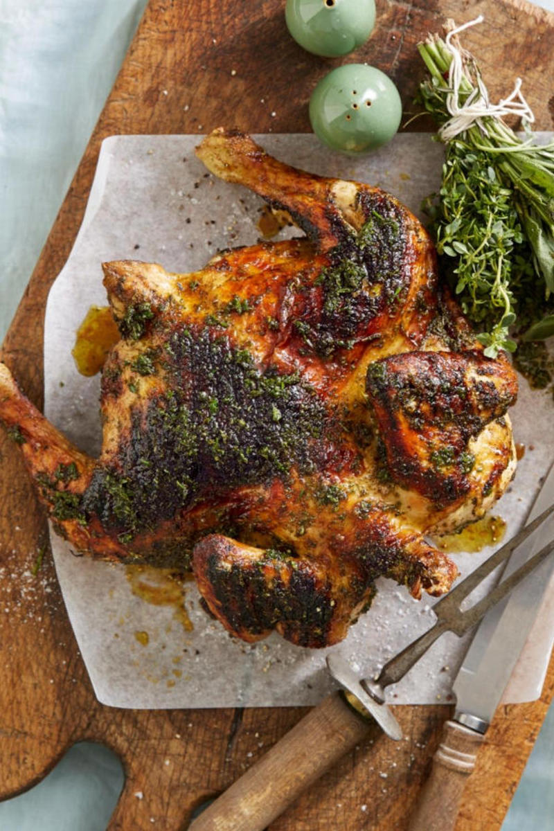100 healthy dinner recipes your family will love,      Eggplant pillows (Cuscini di melanzane)   ,      Ginger fish stir fry   ,      Grilled salmon and cos salad   ,      Kale falafel salad with toasted pine nuts and hummus   