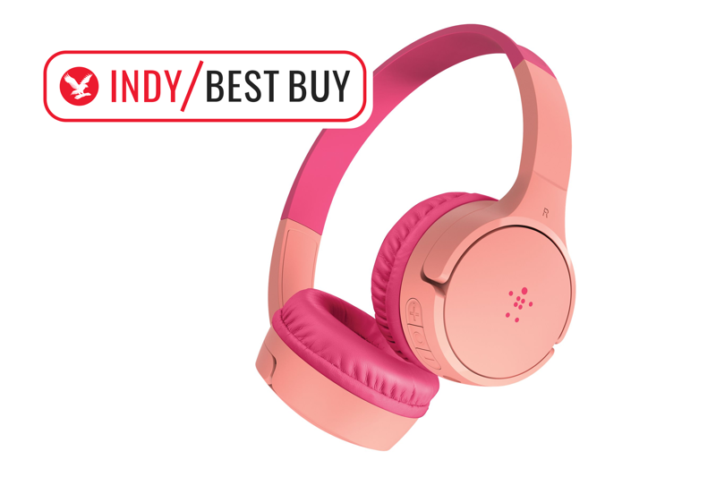 The best kids’ headphones for 2026 are:, How I tested , Belkin SoundForm mini wireless headphones for kids, Groov-e kidz wireless headphones for kids, JBL 470NC headphones for kids, Beats solo 4 wireless Bluetooth on-ear headphones, Yoto wireless headphones for kids, JLab JBuddies studio two-in-one wireless headphones for kids, My First headphones airwaves, Your questions about kids’ headphones answered, What are the best kids’ headphones?, How I tested the best kids’ headphones, Why you can trust IndyBest reviews 