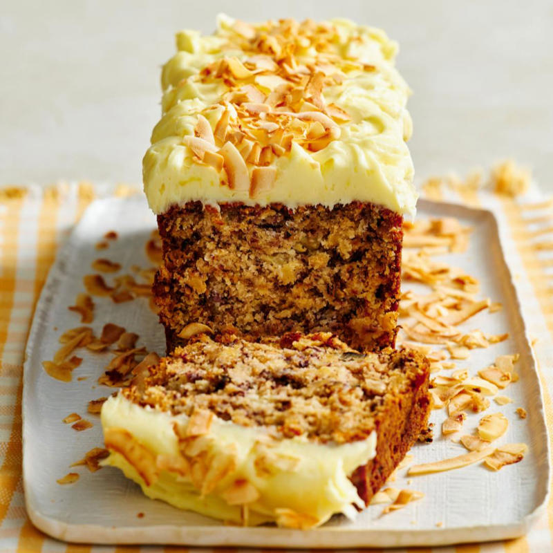          Triple-ginger loaf      ,          Lemon blueberry loaf cake with mascarpone icing      ,          Boiled pineapple fruit loaf      ,          Walnut, coffee and pear loaf      ,          Fruit and nut loaf      ,          Coffee and date loaf      ,          Date, carrot and honey loaf      ,          Pumpkin bread with lemon icing      ,          Brown butter loaf cake      ,          Gluten-free banana and date loaf      ,          Simple apple loaf cake      ,          Zucchini and walnut loaf      ,          Banana and raspberry loaf      ,          Banana date loaf      ,          Date and apricot loaf      ,          Flourless almond, plum and orange blossom loaf      ,          Banana caramel loaf      ,          Banana bread with passionfruit icing      ,          Coffee walnut loaf      ,          Passionfruit teacake      ,          Orange and fennel seed pound cake      ,          Raspberry and coconut loaf      ,          Tamarillo loaf cake      ,          Buttery almond and cranberry loaves      ,          Walnut sultana loaf      ,          Apple custard cake      ,          Madeira cake      ,          Coconut banana bread      ,          Blueberry yoghurt loaf      ,          Wholemeal date loaf      ,          Spiced pumpkin bread      ,          Lemon and currant loaf      ,          Spicy banana fruit loaf      ,          Cheese and bacon loaf      ,          Apple and apricot loaf      , Recipe tips &amp; tricks: lining a loaf pan, Choosing the right electric mixer, More beautiful cakes for morning tea