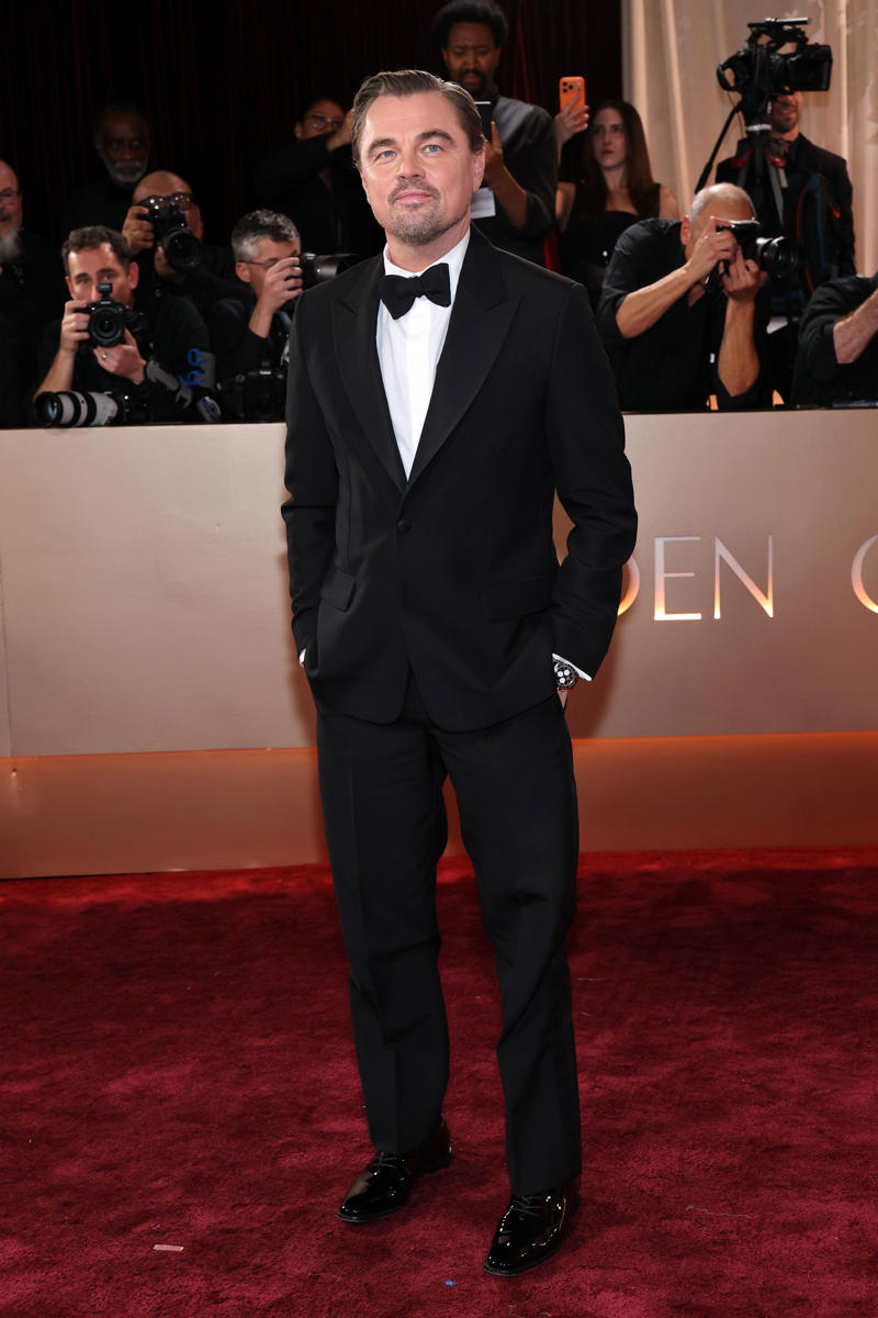Stellan Skarsgård’s Omega Seamaster Aqua Terra Shades Moonshine Gold, Sterling K. Brown’s Audemars Piguet Royal Oak Perpetual Calendar, Timothée Chalamet’s Urban Jürgensen UJ-2, Chris Pine’s Cartier Tank Louis Cartier, Walton Goggins’ Cartier Tonneau, John Krasinski’s Glashütte Original Vintage Sixties, Colman Domingo’s Omega Speedmaster 38MM, Paul Mescal’s Cartier Tortue, Dwayne Johnson’s Chopard Alpine Eagle Frozen Summit, Jeremy Allen White’s Louis Vuitton Tambour, Wagner Moura’s Omega De Ville Trésor 40 mm, Jake Lacy’s Jaeger-LeCoultre Reverso Duoface Small Seconds, Glen Powell’s Omega Seamaster Aqua Terra 150M Moonshine Gold, Tramell Tillman’s Audemars Piguet Royal Oak “Jumbo” Extra-Thin Openworked, Oscar Isaac’s Bulgari Octo Finissimo, Marlon Wayans’ Omega Speedmaster Canopus Gold, Jacob Elordi’s Cartier Tank Normale, Adam Brody’s Jaeger-LeCoultre Reverso Tribute Monoface Small Seconds, Kumail Nanjiani’s Vacheron Constantin Overseas Perpetual Calendar Ultra-Thin, Orlando Bloom’s Porsche Design Chronograph 1 - 1975 Limited Edition, Benny Blanco’s Jacob & Co., Connor Storrie’s Tiffany & Co. Union Square, Leonardo DiCaprio’s Rolex Cosmograph Daytona “Le Mans”, Hudson Williams’ Bulgari Serpenti, Nick Jonas’s Fossil Carraway, George Clooney’s Omega Seamaster Aqua Terra 150M, Dylan Efron’s TAG Heuer Carrera Astronomer 39mm, Luke Grimes’ Blancpain Villeret Quantième Complet