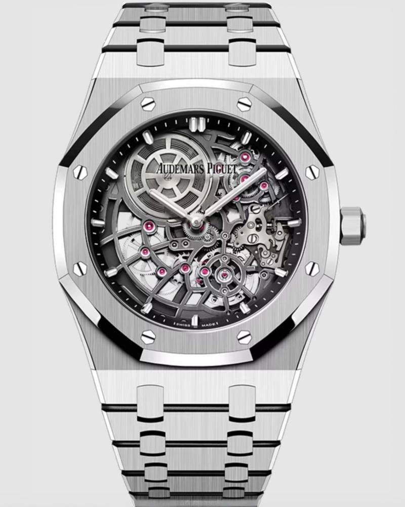 Stellan Skarsgård’s Omega Seamaster Aqua Terra Shades Moonshine Gold, Sterling K. Brown’s Audemars Piguet Royal Oak Perpetual Calendar, Timothée Chalamet’s Urban Jürgensen UJ-2, Chris Pine’s Cartier Tank Louis Cartier, Walton Goggins’ Cartier Tonneau, John Krasinski’s Glashütte Original Vintage Sixties, Colman Domingo’s Omega Speedmaster 38MM, Paul Mescal’s Cartier Tortue, Dwayne Johnson’s Chopard Alpine Eagle Frozen Summit, Jeremy Allen White’s Louis Vuitton Tambour, Wagner Moura’s Omega De Ville Trésor 40 mm, Jake Lacy’s Jaeger-LeCoultre Reverso Duoface Small Seconds, Glen Powell’s Omega Seamaster Aqua Terra 150M Moonshine Gold, Tramell Tillman’s Audemars Piguet Royal Oak “Jumbo” Extra-Thin Openworked, Oscar Isaac’s Bulgari Octo Finissimo, Marlon Wayans’ Omega Speedmaster Canopus Gold, Jacob Elordi’s Cartier Tank Normale, Adam Brody’s Jaeger-LeCoultre Reverso Tribute Monoface Small Seconds, Kumail Nanjiani’s Vacheron Constantin Overseas Perpetual Calendar Ultra-Thin, Orlando Bloom’s Porsche Design Chronograph 1 - 1975 Limited Edition, Benny Blanco’s Jacob & Co., Connor Storrie’s Tiffany & Co. Union Square, Leonardo DiCaprio’s Rolex Cosmograph Daytona “Le Mans”, Hudson Williams’ Bulgari Serpenti, Nick Jonas’s Fossil Carraway, George Clooney’s Omega Seamaster Aqua Terra 150M, Dylan Efron’s TAG Heuer Carrera Astronomer 39mm, Luke Grimes’ Blancpain Villeret Quantième Complet
